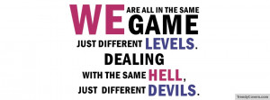 In The Same Game Facebook Cover