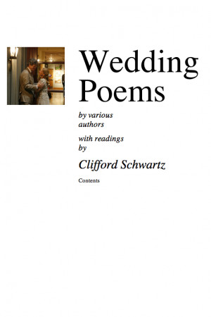 Famous Wedding Poems Cover of wedding poems