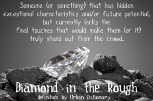 Diamonds in the Rough - Apples to Oranges