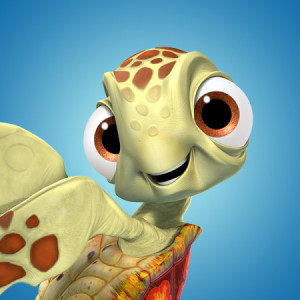 Squirt the Sea Turtle from Finding Nemo