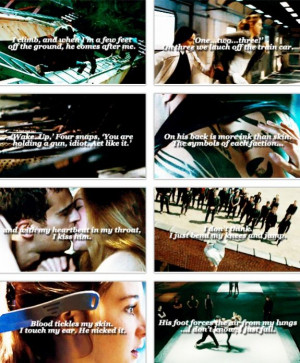 Quotes featuring Theo James as Four and Shailene Woodley as Tris Prior ...