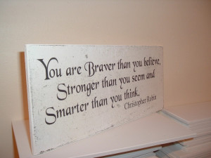 shabby chic distressed christopher robin quote plaque
