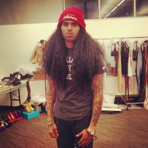 PHOTO: He's Let Himself Go! Chris Brown Posts Hairy Picture Online