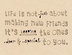 want to catch up with old friends and make some new ones. (It's not ...