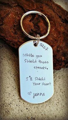Police Officer Keychain #Christmas #thanksgiving #Holiday #quote More