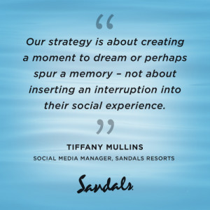 The Rise of Images: Lessons from Sandals on Being #Instagood