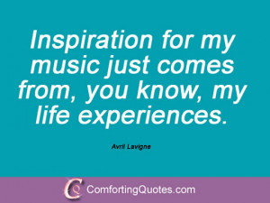 Avril Lavigne Quotes and Sayings