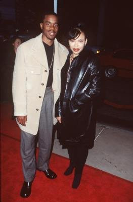 Tisha Campbell-Martin and Duane Martin at event of Woo (1998)