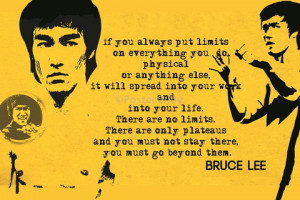Bruce Lee Quote | Cross The Limits