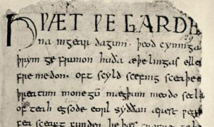 Old English Epic Poem Beowulf