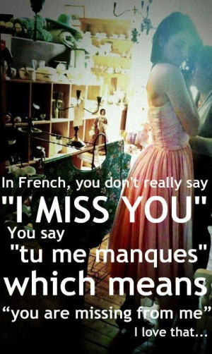 miss you