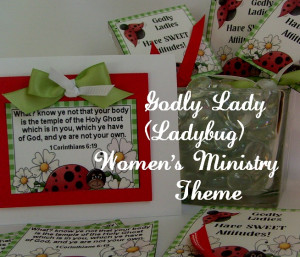 ... Ladybugs, Women Ministry Ideas, Lady Ministry Ideas, Lady Devotions