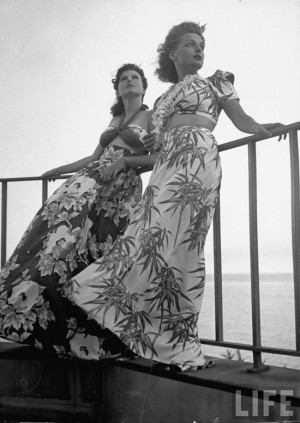 1940's summer fashion
