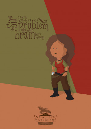 Firefly Minimalist Poster Set: Mal And The Gang Get Cute For Their ...
