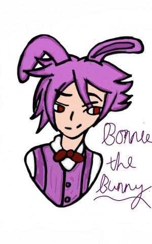 Human Bonnie The Bunny (Fnaf) by RAiNbOwReVoLuTiOnX