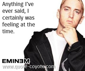 Eminem quotes