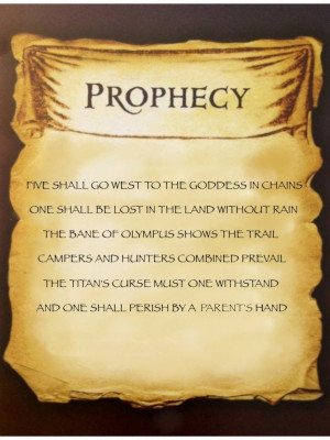 Zoe Nightshade's Quest Prophecy by Artemis015