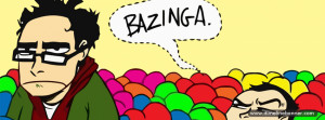 Bazinga Cartoon Faebook Profile Cover