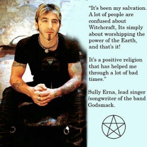 Sully Erna from Godsmack on witchcraft