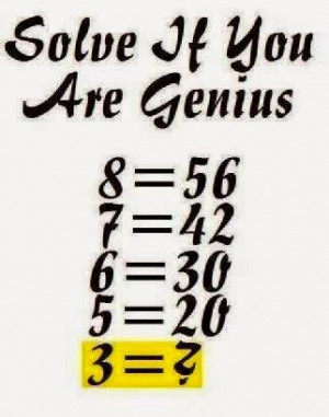 Solve This if you are genius