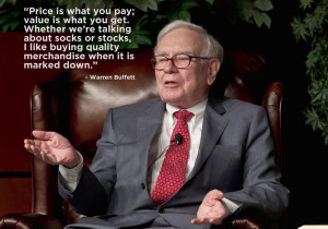 Warren buffett, quotes, sayings, price, value