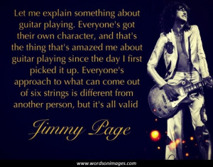 Jimmy page quotes...