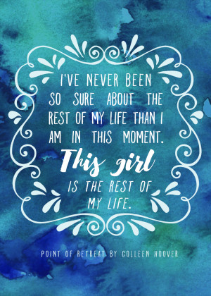 Colleen Hoover, Point of Retreat