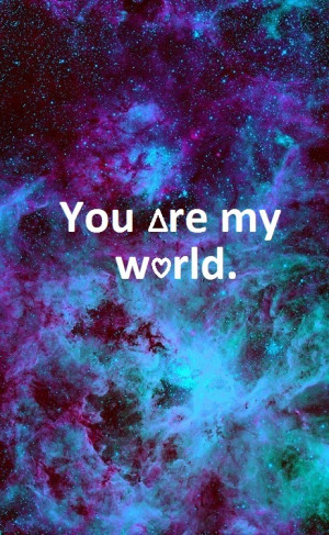 Galaxy Tumblr With Quotes