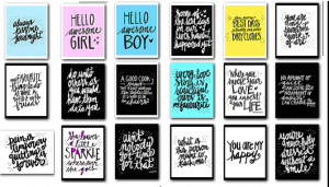 also created a smattering of christmas printables that i