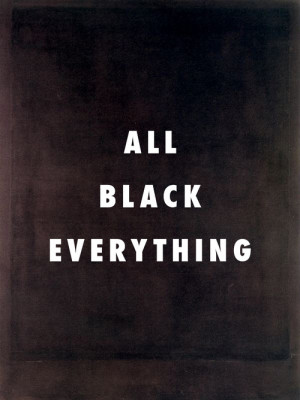 Rihanna kanye west jay z Mark Rothko run this town Black form painting ...