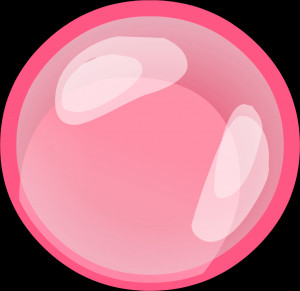 Pink Bubble Gum Clip Art