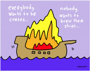 Hugh MacLeod's great work available at www.gapingvoid.com