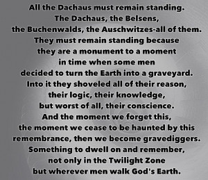 ... zone quotes | World War II, Holocaust, Twilight Zone | Quotes/Sayings