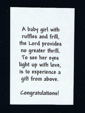 New Baby Girl Quotes And Sayings