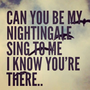 ... this image include: nightingale, demi lovato, Lyrics, demi and music