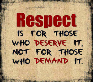 Quotes and Sayings About Respect