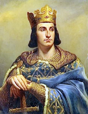King Philippe II Augustus of France