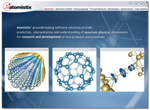 Atomistix -Software for Nanotechnology Development