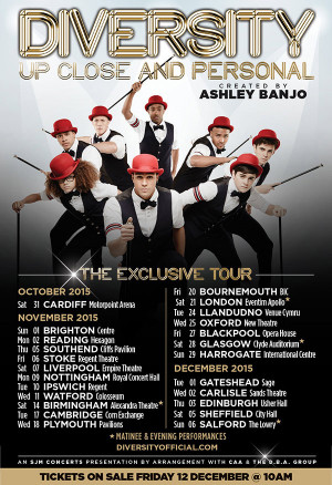Diversity - 'Up Close and Personal' The Exclusive Tour 2015