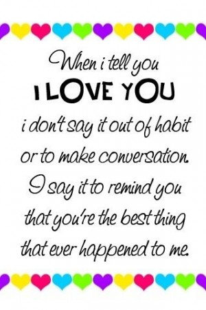 true love quotes. i love you