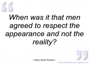 when was it that men agreed to respect the henry david thoreau