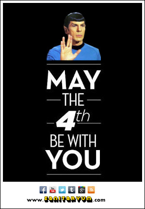 Spock May The Fourth With You