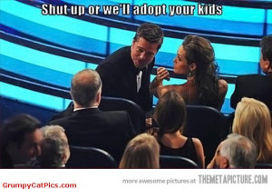 Sarcastic Quote For Brangelina Couple Funny Picture