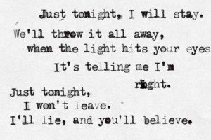 ... Pretty Reckless - Just TonightSubmitted by confessandobsess.tumblr.com