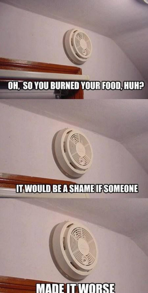 That smoke detector