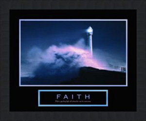Motivational / Inspirational Posters - Faith - Lighthouse