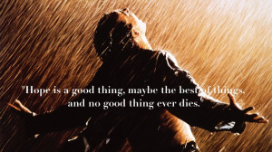 Andy Dufresne (Tim Robbins), “ The Shawshank Redemption ” (1994 ...