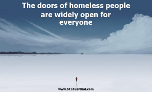 Homeless Quotes And Sayings Quotes and sayings -