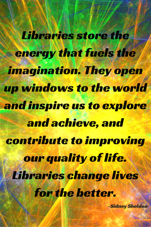 Library quote by Sidney Sheldon More