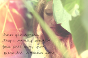 Trust your hunches. They’re usually based on facts filed away just ...